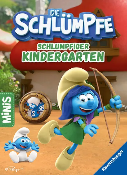 Cover: Ravensburger Minis: Die Schlümpfe - Schlumpfiger Kindergarten