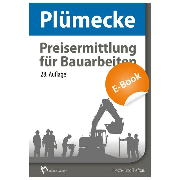 Plümecke – Preisermittlung für Bauarbeiten - E-Book (PDF)