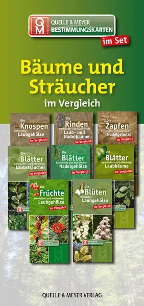 Bestimmungskarten-Set „Bäume und Sträucher“