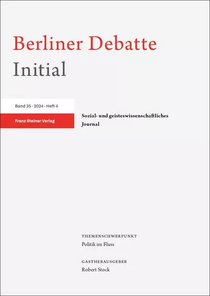Berliner Debatte Initial 35 (2024) 4