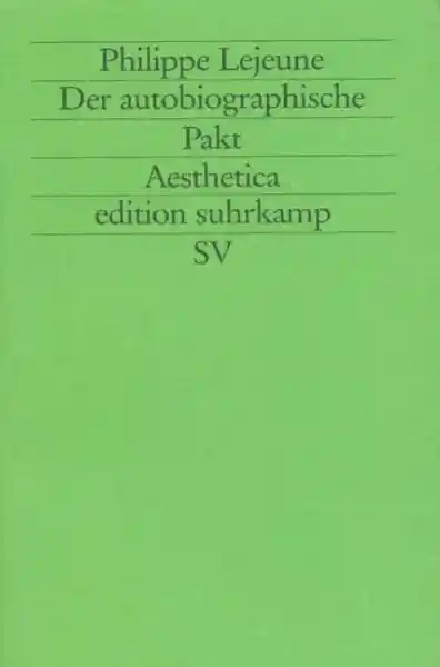 Cover: Der autobiographische Pakt
