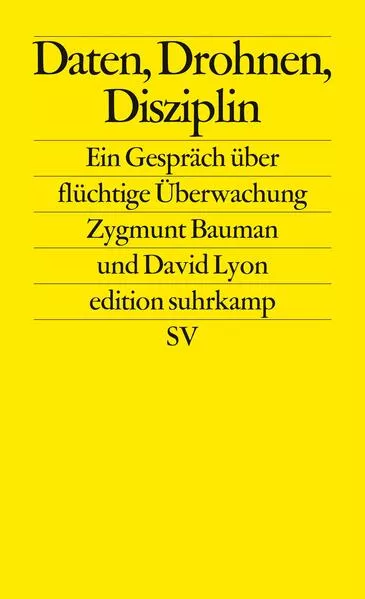 Cover: Daten, Drohnen, Disziplin