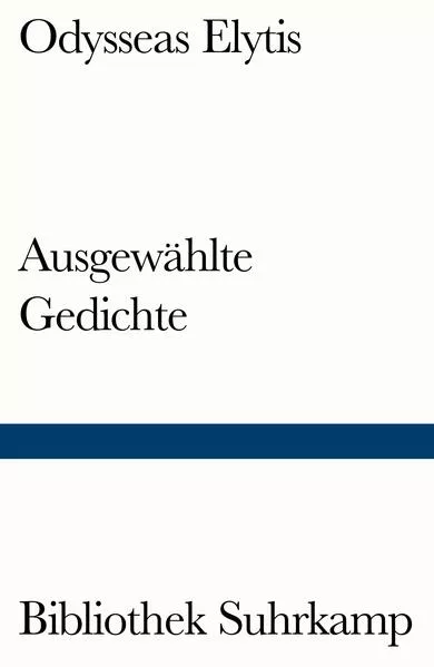 Cover: Ausgewählte Gedichte