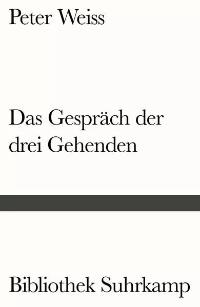 Cover: Das Gespräch der drei Gehenden