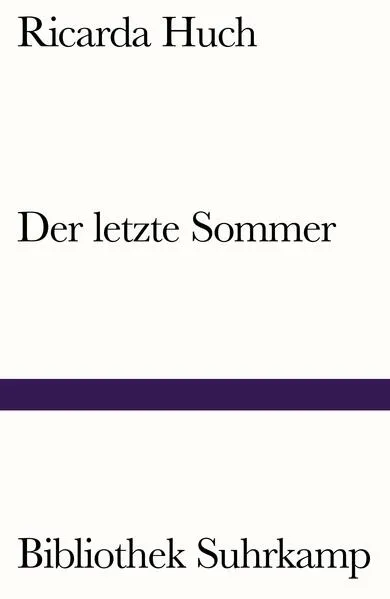 Cover: Der letzte Sommer
