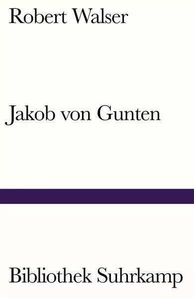 Cover: Jakob von Gunten