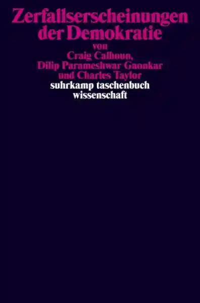 Cover: Zerfallserscheinungen der Demokratie