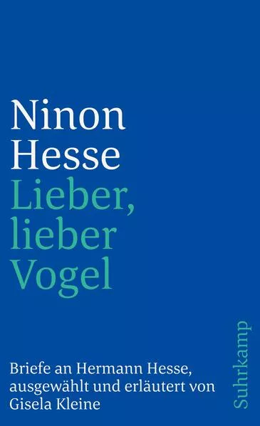 Cover: »Lieber, lieber Vogel«