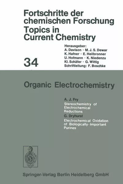 Cover: Organic Electrochemistry