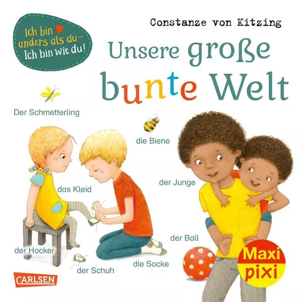 Cover: Maxi Pixi 388: Unsere große bunte Welt