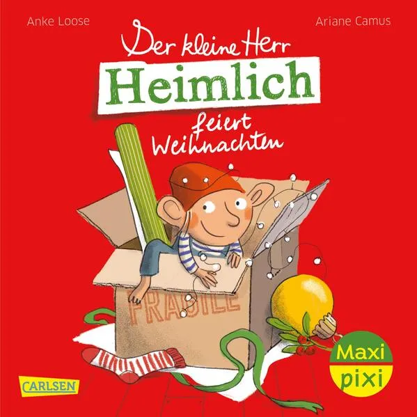 Cover: Maxi Pixi 479: Der kleine Herr Heimlich feiert Weihnachten