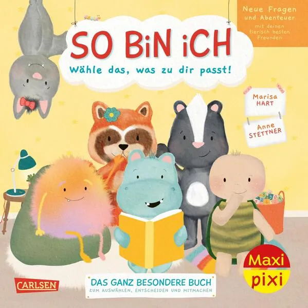 Maxi Pixi 481: So bin ich: Neue Fragen und Abenteuer mit deinen tierisch besten Freunden