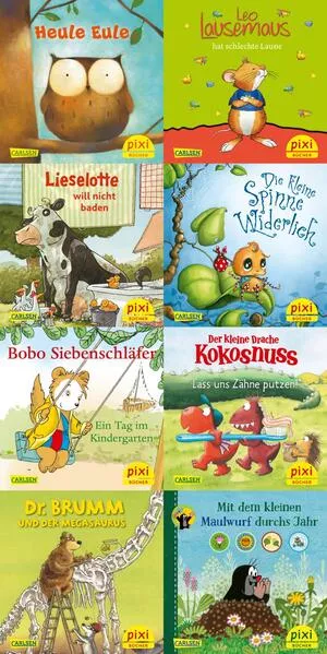Pixi-8er-Set 297: Pixis liebste Kinderbuch-Helden (8x1 Exemplar)
