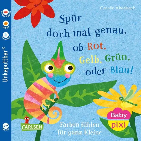 Cover: Baby Pixi (unkaputtbar) 169: Spür doch mal genau, ob Rot, Grün, Gelb oder Blau!