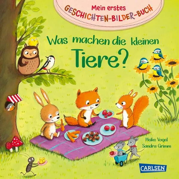 Mein erstes Geschichten-Bilder-Buch: Was machen die kleinen Tiere?