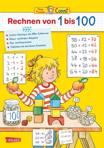 Conni Gelbe Reihe (Beschäftigungsbuch): Rechnen von 1 bis 100