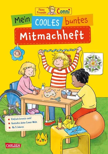 Conni Gelbe Reihe (Beschäftigungsbuch): Mein cooles buntes Mitmachheft