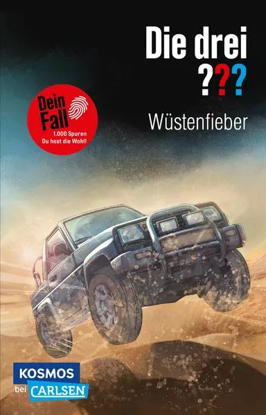 Cover: Die drei ???: Dein Fall: Wüstenfieber