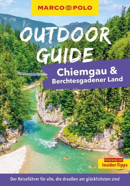 Cover: MARCO POLO OUTDOOR GUIDE Reiseführer Chiemgau & Berchtesgadener Land