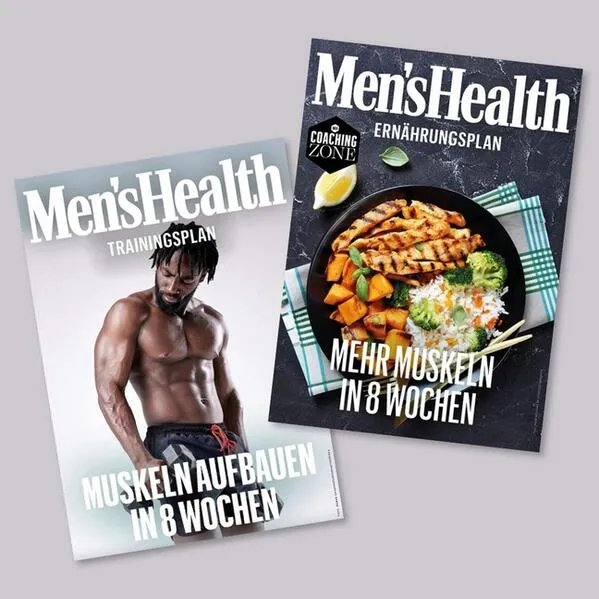 MEN'S HEALTH TP + EP: Muskeln aufbauen in 8 Wochen