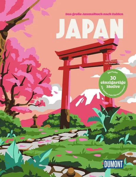 Cover: Japan - Das große Ausmalbuch nach Zahlen