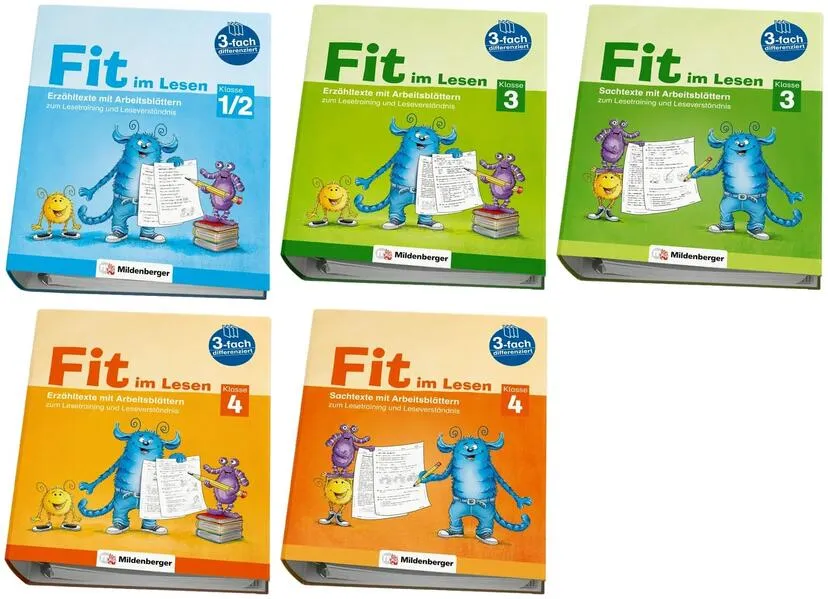 Paket – Fit im Lesen Grundschule – Komplettbezug
