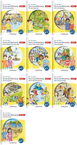 Paket – Neues aus Mildenberg – Geschichten von Mia, Mio und ihren Freunden, Klasse 2 1-10