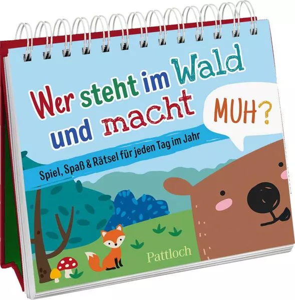 Wer steht im Wald und macht muh?