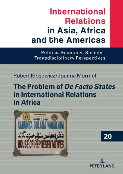 Cover: The Problem of De Facto States in International Relations in Africa