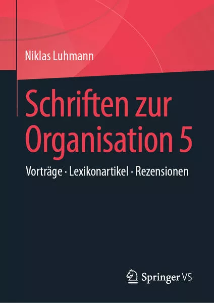 Schriften zur Organisation 5