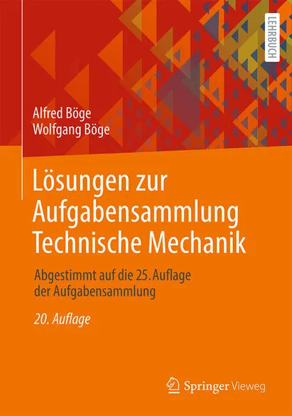 Cover: Lösungen zur Aufgabensammlung Technische Mechanik