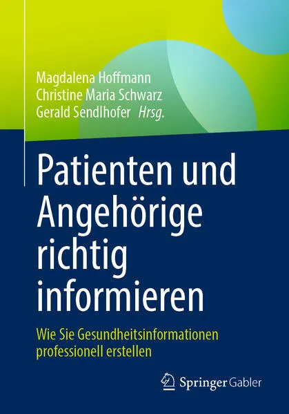 Cover: Patienten und Angehörige richtig informieren