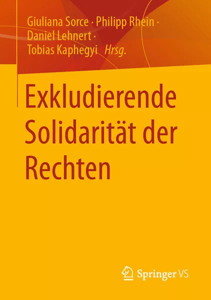 Cover: Exkludierende Solidarität der Rechten