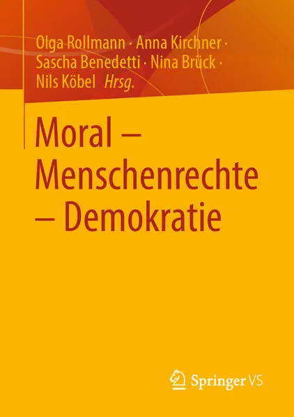 Cover: Moral – Menschenrechte – Demokratie