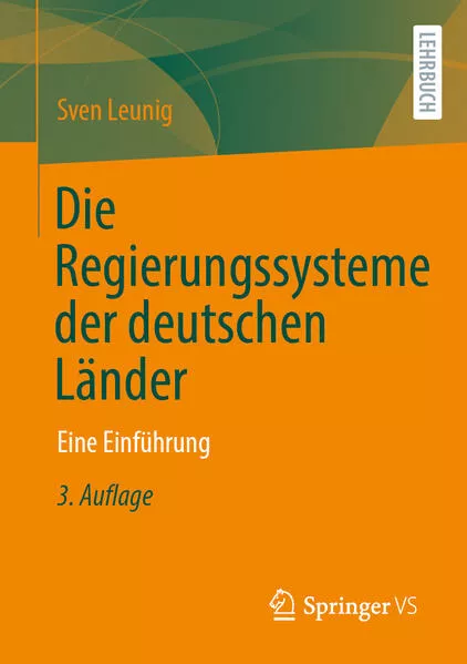 Cover: Die Regierungssysteme der deutschen Länder