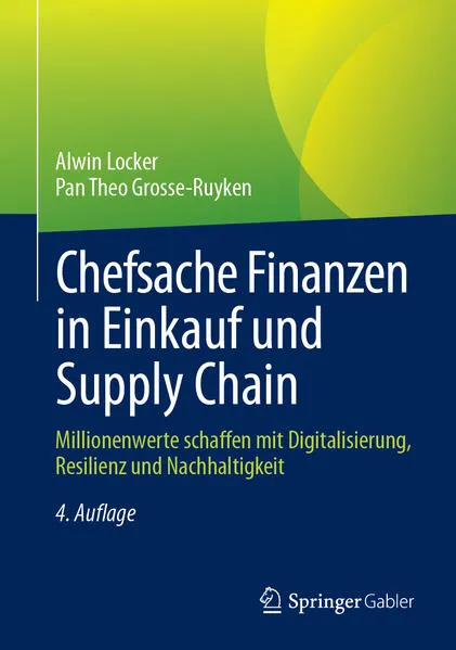 Cover: Chefsache Finanzen in Einkauf und Supply Chain