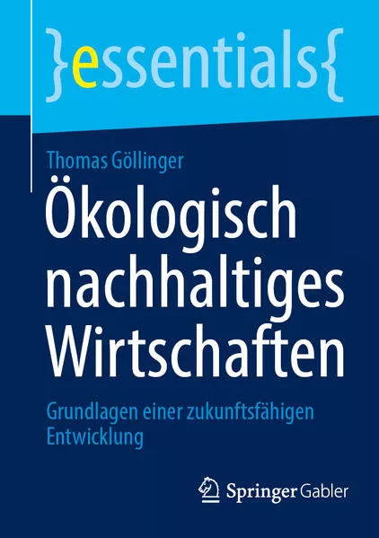 Cover: Ökologisch nachhaltiges Wirtschaften