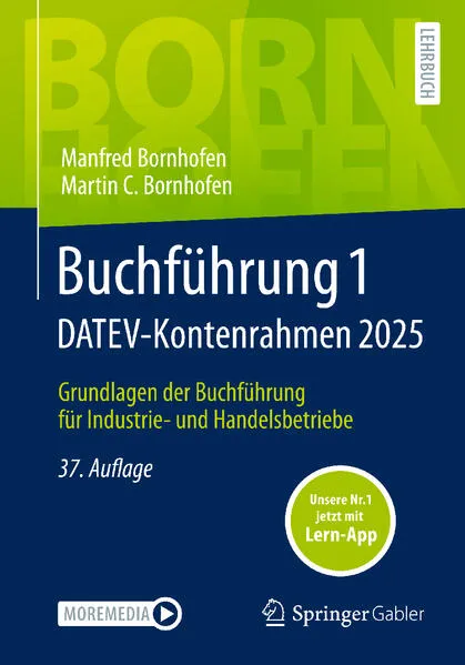 Cover: Buchführung 1 DATEV-Kontenrahmen 2025