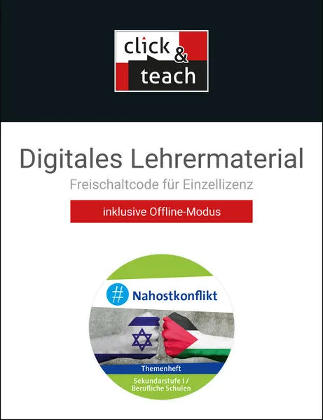 Cover: Politik und Wirtschaft – Themenhefte / click & teach #Nahostkonflikt Box