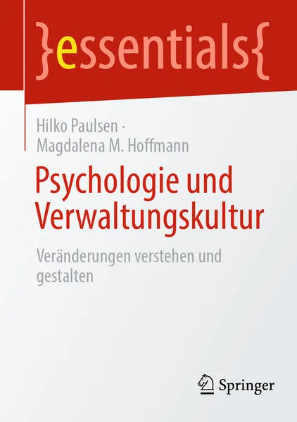 Cover: Psychologie und Verwaltungskultur