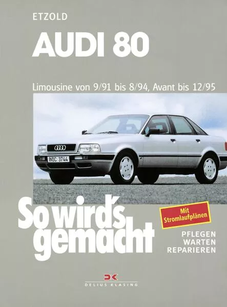 Audi 80 9/91 bis 8/94, Avant bis 12/95