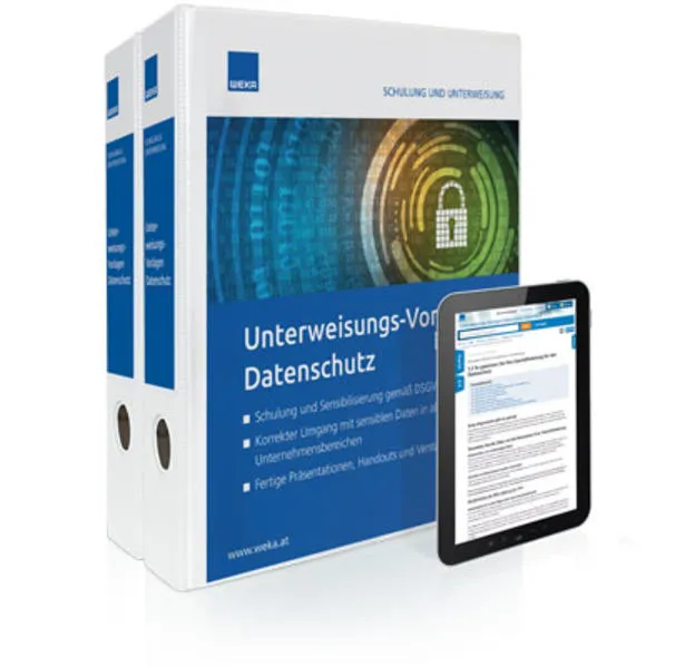 Unterweisungs-Vorlagen Datenschutz