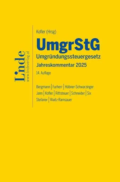 UmgrStG | Umgründungssteuergesetz 2025