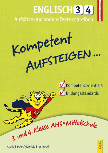 Cover: Kompetent Aufsteigen Englisch 3 und 4 - Aufsätze und andere Texte schreiben