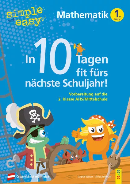 Cover: simple und easy In 10 Tagen fit fürs nächste Schuljahr! Mathematik 1