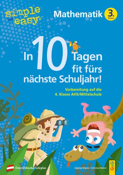 Cover: simple und easy In 10 Tagen fit fürs nächste Schuljahr! Mathematik 3
