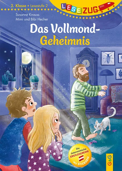 Cover: LESEZUG/2. Klasse - Lesestufe 2: Das Vollmond-Geheimnis