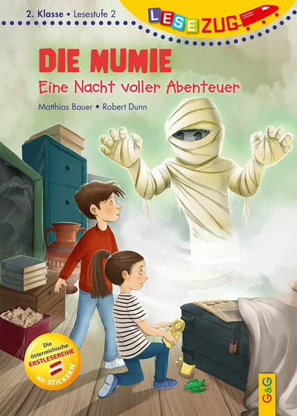 Cover: LESEZUG/2. Klasse - Lesestufe 2: Die Mumie - Eine Nacht voller Abenteuer