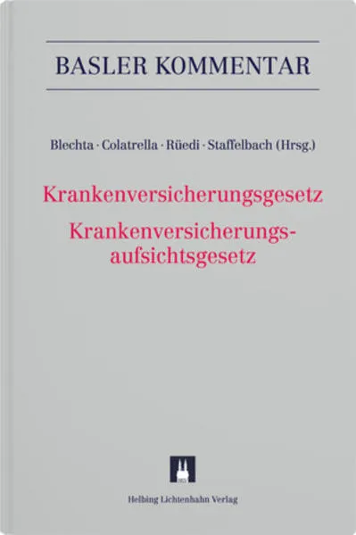 Cover: Krankenversicherungsgesetz Krankenversicherungsaufsichtsgesetz