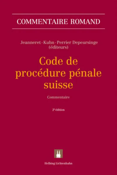 Code de procédure pénale suisse